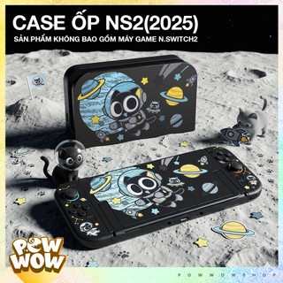 SWITCH2 Case Ốp Máy / Case Ốp Dock Dành Cho Nintendo Switch 2 (Mới 2025) Họa Tiết Mèo Cat Astronaut Phi Hành Gia Hei