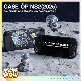 SWITCH2 Case Ốp Máy / Case Ốp Dock Dành Cho Nintendo Switch 2 (Mới 2025) Họa Tiết Mèo Cat Astronaut Phi Hành Gia Hei