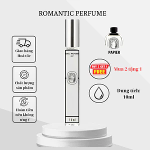 Nước Hoa Papier chiết 10ml - Hương Thơm Tinh Khôi Như Trang Giấy Trắng