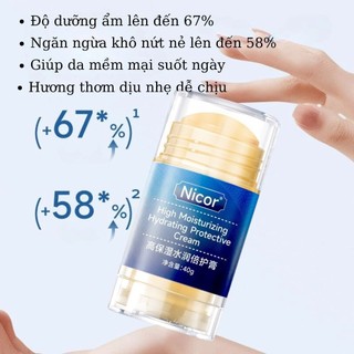 Kem Dưỡng Ẩm Nicor Chống Nứt Nẻ Gót Chân 40g | Dưỡng Da Tay Chân Mềm Mịn Cấp Ẩm Chuyên Sâu