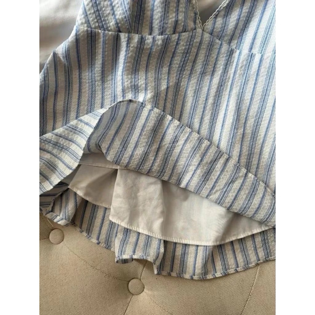 Áo 2 dây cổ yếm dáng xoè sexy freesize mặc đi chơi đi biển (chưa có mút ngực nhé các nàng)