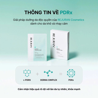 Mặt nạ Rejuran Moisture Treatment Mask dưỡng ẩm, làm dịu, hỗ trợ phục hồi da 23mlx5