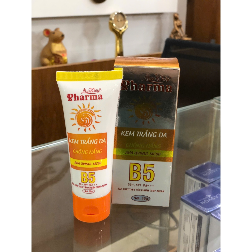MISSWHITE PHARMA - KEM TRẮNG DA CHỐNG NẮNG - 35G