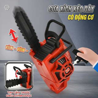 Móc Khóa Rút Dây Máy Cưa Mini Chainsaw - Đồ Chơi Móc Treo Chìa Khóa, Phụ Kiện Balo, Túi Sách Trang Trí Chất Liệu An Toàn