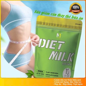 Bột Giảm Cân Đốt Mỡ Diet Milk M1 - An Toàn, Hiệu Quả + Quà tặng