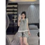 Bộ Mặc Nhà, Set pijama nữ mặc nhà dễ thương, thoáng mát phong cách Hàn Quốc HCOM2759