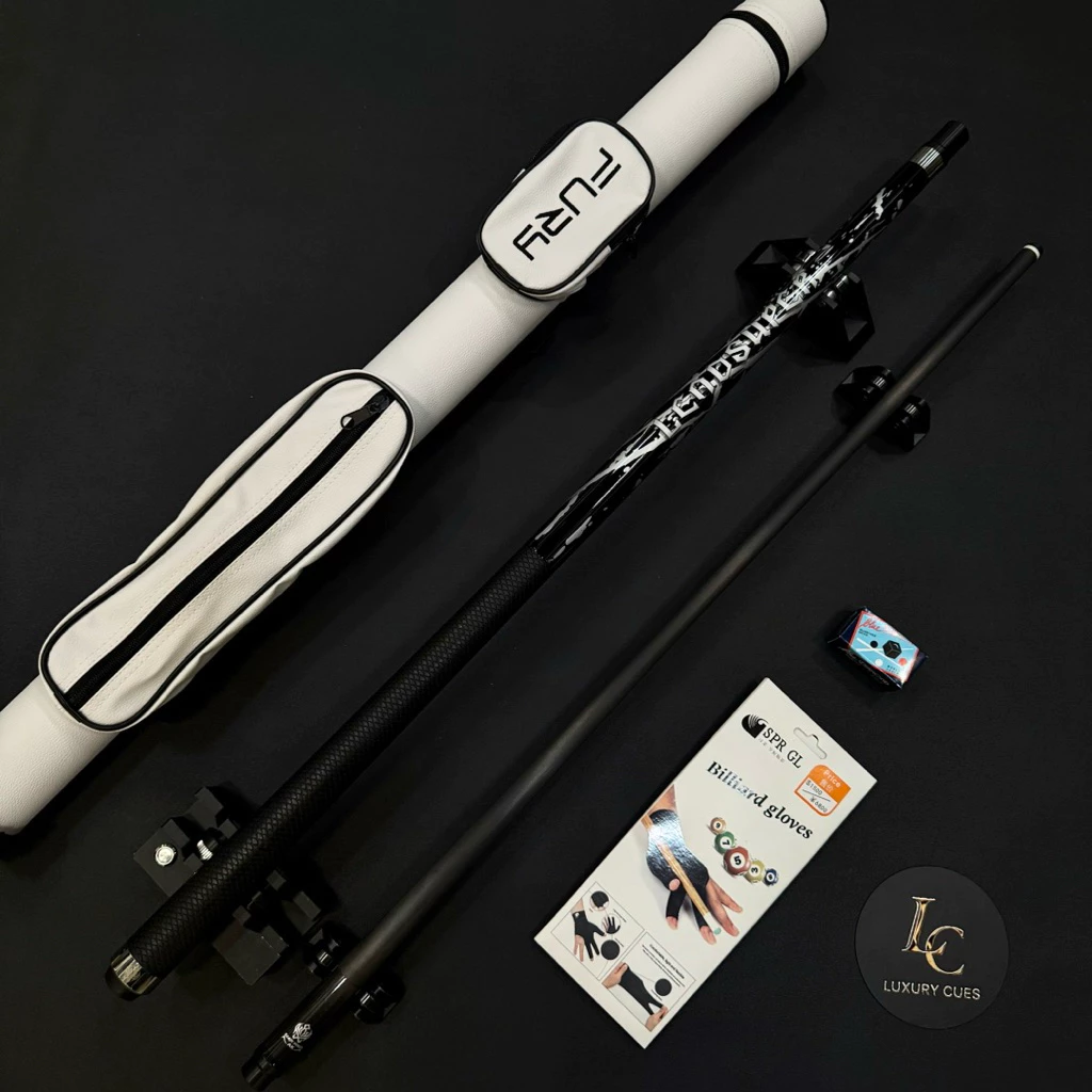 Combo Cơ/ Gậy Pool/lỗ full carbon Leadsuper series 2