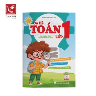 Sách - Bộ 3 Cuốn Ôn Hè Toán, Tiếng Việt, và Tiếng Anh 1 - Dành cho học sinh lớp 1 lên lớp 2 (chương trình mới nhất)