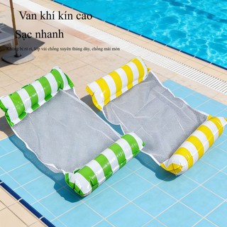 Phao bơi giải trí kèm theo bơm, Ghế bơi thư giãn, Giường nổi có võng giải trí,Giường nổi bơm hơi bể bơi