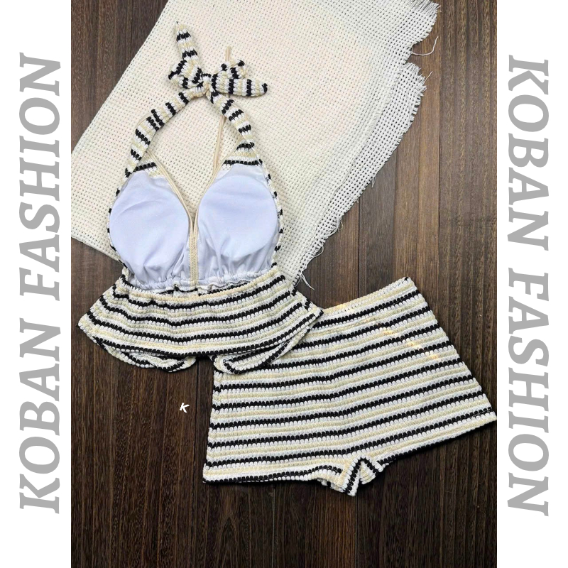 [KE12 - HÀNG LOẠI 1] Bikini 2 mảnh  nữ KOBAN, bộ bơi kín đáo nữ có mút ngực mặc đi biển, du lịch hottrend 2026