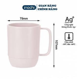 Cốc Nước  Amori Inochi 350ml Nhựa PP Không BPA Kháng Khuẩn Ag+ Chịu Nhiệt Tốt An Toàn