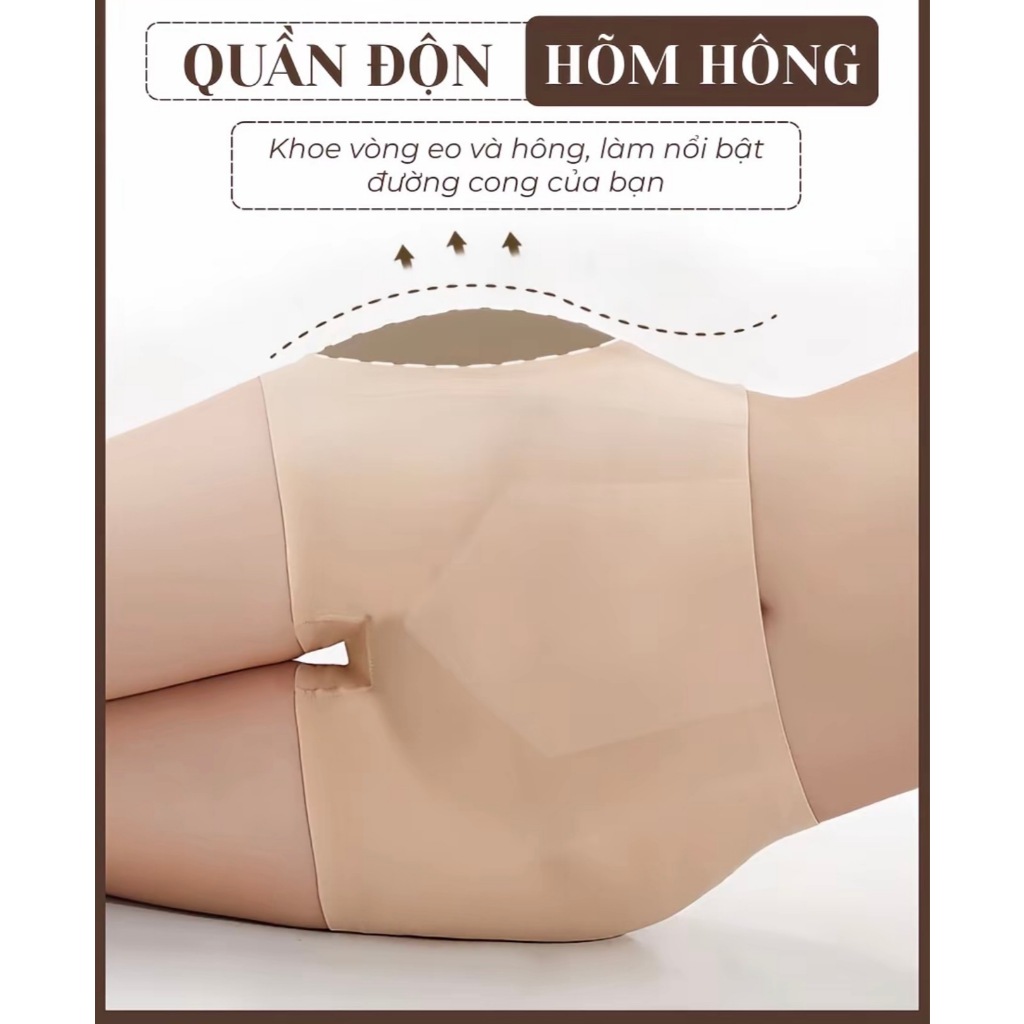Quần Độn "Hõm Hông" Dáng Ngắn Nâng Mông Tự Nhiên – Đệm Dày 1cm Tháo Rời, Ôm Gọn Cơ Thể