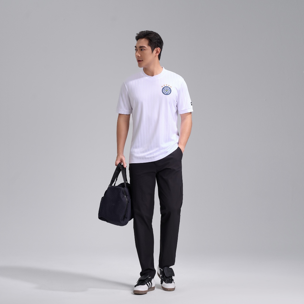 [TẶNG QUẦN SHORT]Áo thun cổ tròn Jacquard Exdry ProActive World Cup, áo đa năng thể thao Bóng đá, mặc hàng ngày COOLMATE