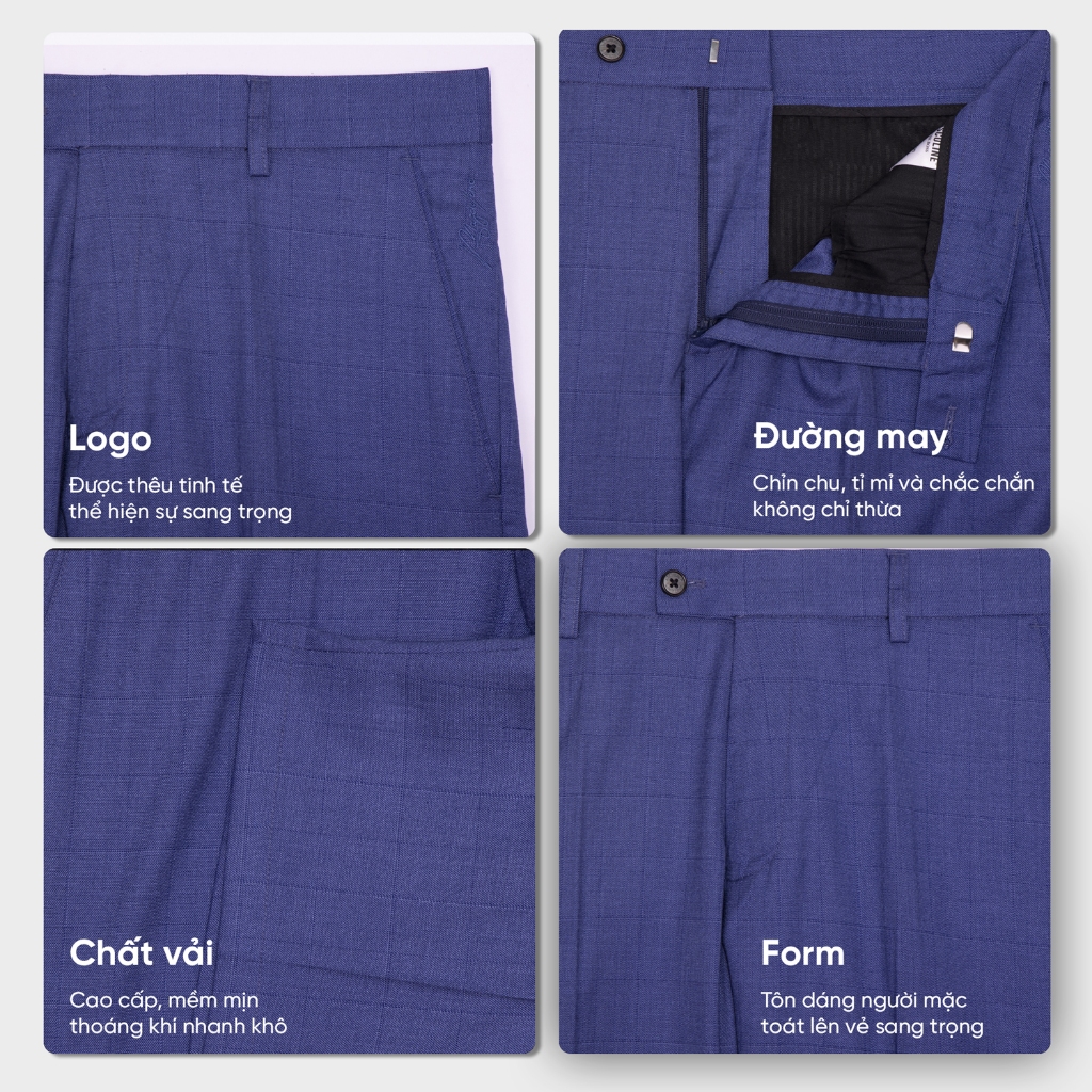 Quần short âu cao cấp MASCULINE MSA25.1 - Quần đùi nam thoáng mát co giãn nhẹ dáng regular fit