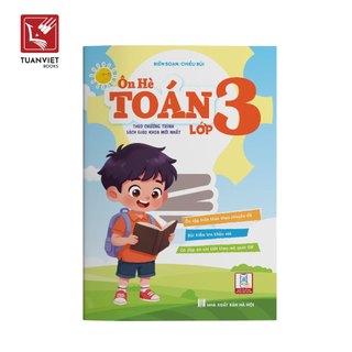 Sách - Combo Ôn Hè Toán, Tiếng Việt, và Tiếng Anh 3 - Chương Trình Mới - Dành cho học sinh lớp 3 lên 4 (3 cuốn)