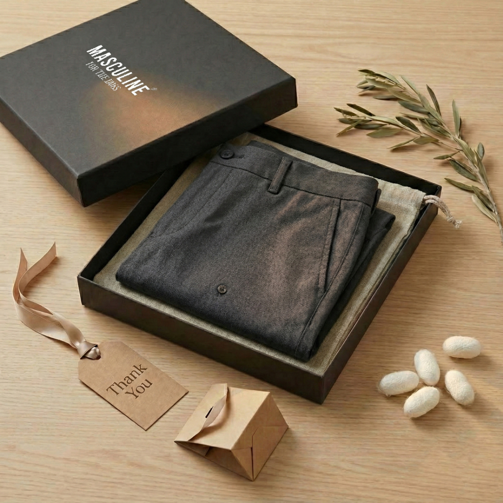 Quần short âu cao cấp MASCULINE MSA25.1 - Quần đùi nam thoáng mát co giãn nhẹ dáng regular fit