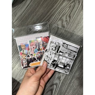 /hàng sẵn/ Set 65 stickers Chainsaw Man | Miếng hình dán trắng đen DIY / không trùng, chống thấm nước anime HD1