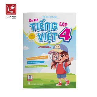 Sách - Bộ Ôn Hè Toán, Tiếng Việt, và Tiếng Anh 4 - Dành cho học sinh lớp 4 lên lớp 5 (chương trình mới nhất)
