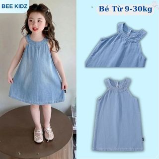 [BST VÁY XANH MÁT 2026] Váy Cho Bé Gái, Váy Mùa Hè Mát Mẻ Mặc Hàng Ngày Chất Liệu Cotton Mềm Mại