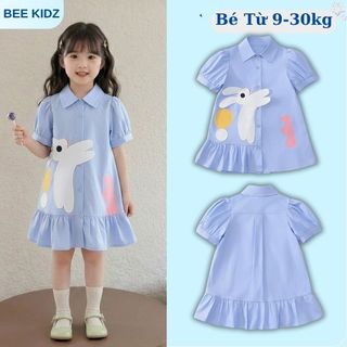 [BST VÁY XANH MÁT 2026] Váy Cho Bé Gái, Váy Mùa Hè Mát Mẻ Mặc Hàng Ngày Chất Liệu Cotton Mềm Mại