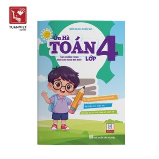 Sách - Bộ Ôn Hè Toán, Tiếng Việt, và Tiếng Anh 4 - Dành cho học sinh lớp 4 lên lớp 5 (chương trình mới nhất)