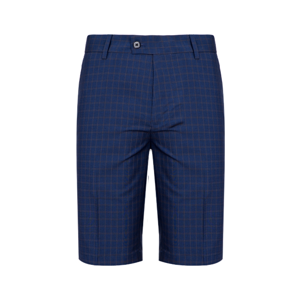 Quần short âu nam MASCULINE MSA25.2 - Form regular fit chất liệu cotton phù hợp đi biển dạo phố
