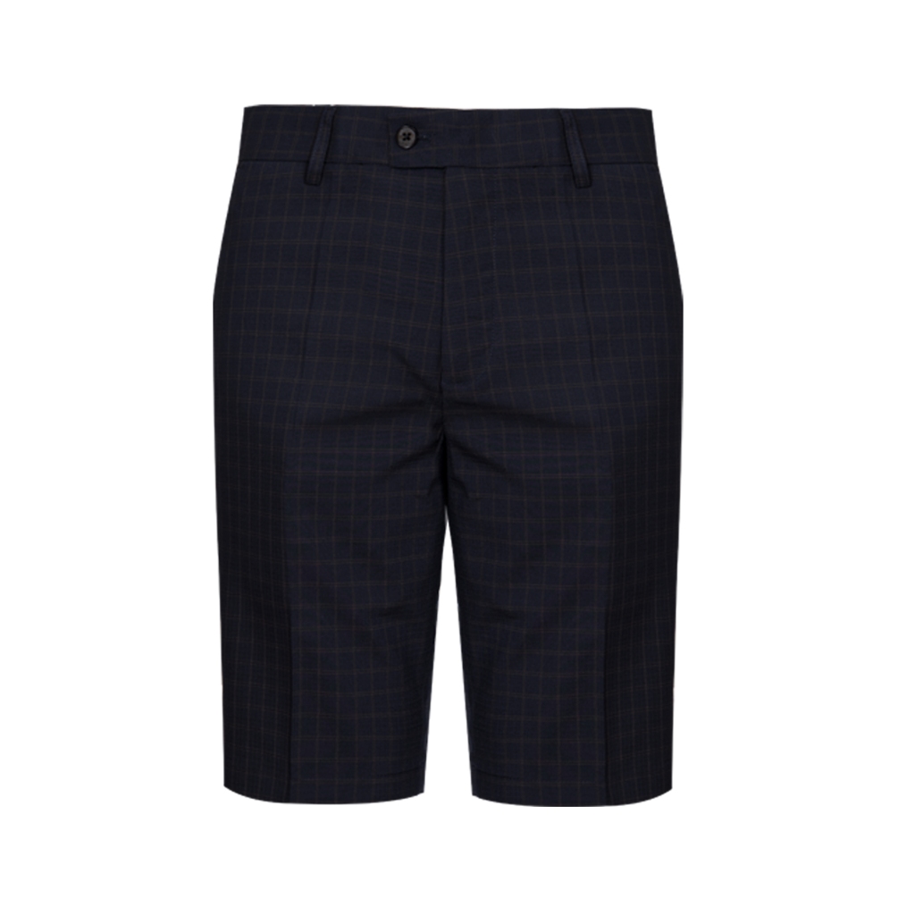 Quần short âu nam MASCULINE MSA25.2 - Form regular fit chất liệu cotton phù hợp đi biển dạo phố
