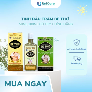 Tinh Dầu Tràm Bé Thơ – Giữ Ấm, Giảm Ho & Bảo Vệ Sức Khỏe Cho Bé Từ Sơ Sinh