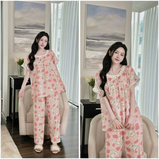 Bộ Bầu Bộ Sau Sinh - BỘ QUẦN DÀI ÁO CỘC LANH CỔ BÈO TRẮNG - 4 Màu,áo có khóa kéo , quần có chun chỉnh  { Freeship }