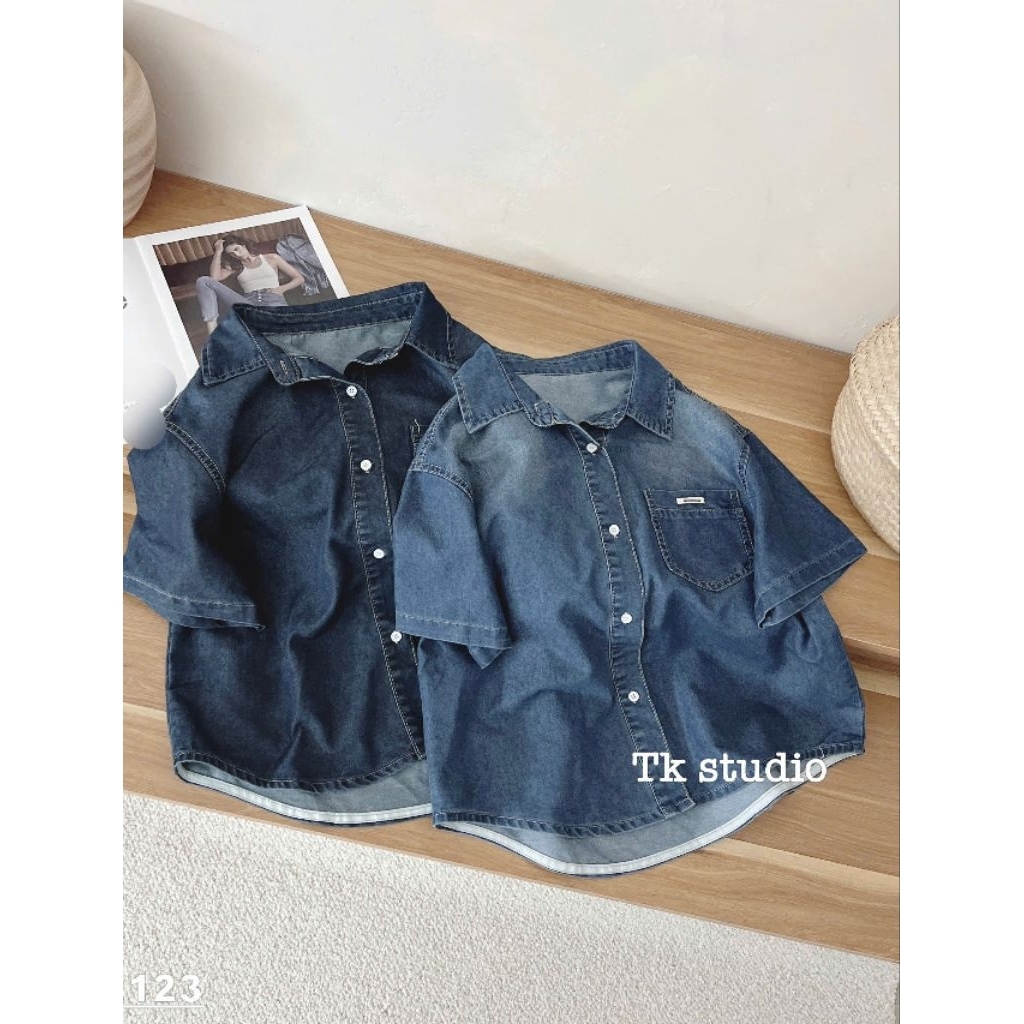 [𝑯𝒂 𝑨𝒏𝒉] Áo Sơ Mi Cộc Bò Tang QCL1