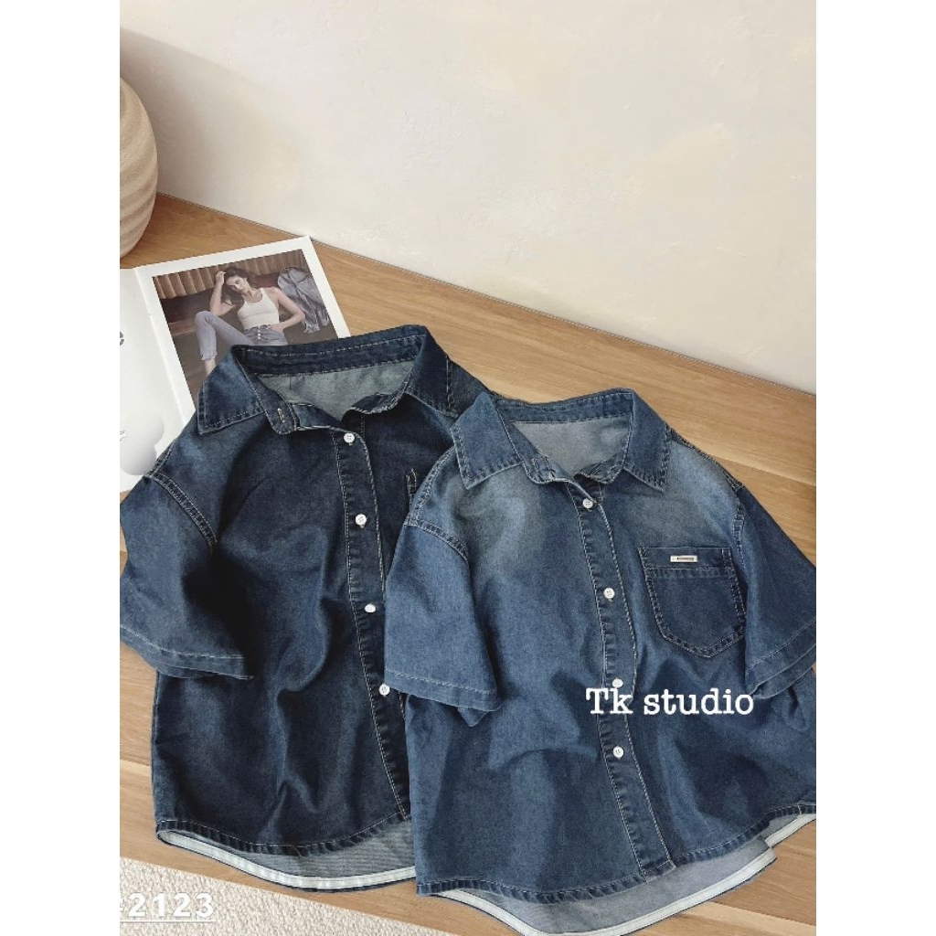[𝑯𝒂 𝑨𝒏𝒉] Áo Sơ Mi Cộc Bò Tang QCL1