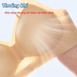 Áo ngực nữ đúc su không gọng đệm mút mỏng ôm ngực lưng hở mặc được nhiều kiểu gợi cảm DEVARI A925