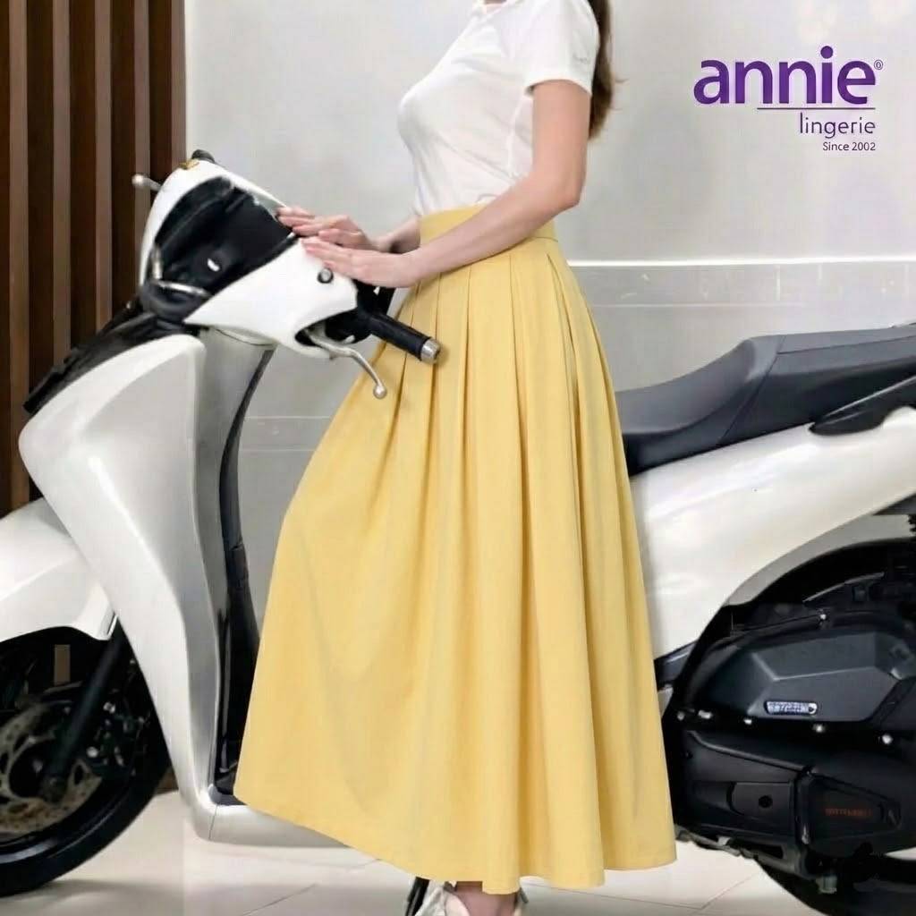 annie Váy Chống Nắng Dáng Dài Co Dãn 4 Chiều Chất Liệu Cotton Mịn Mát Thoàng Khí Màu Sắc Trẻ Trung