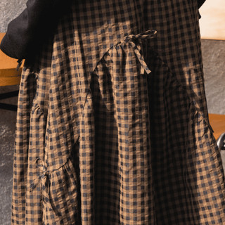 [HỎA TỐC] Chân Váy Maxi Caro Nữ Dáng Xoè Phong Cách Hàn Quốc | Ballet Core Look Skirt