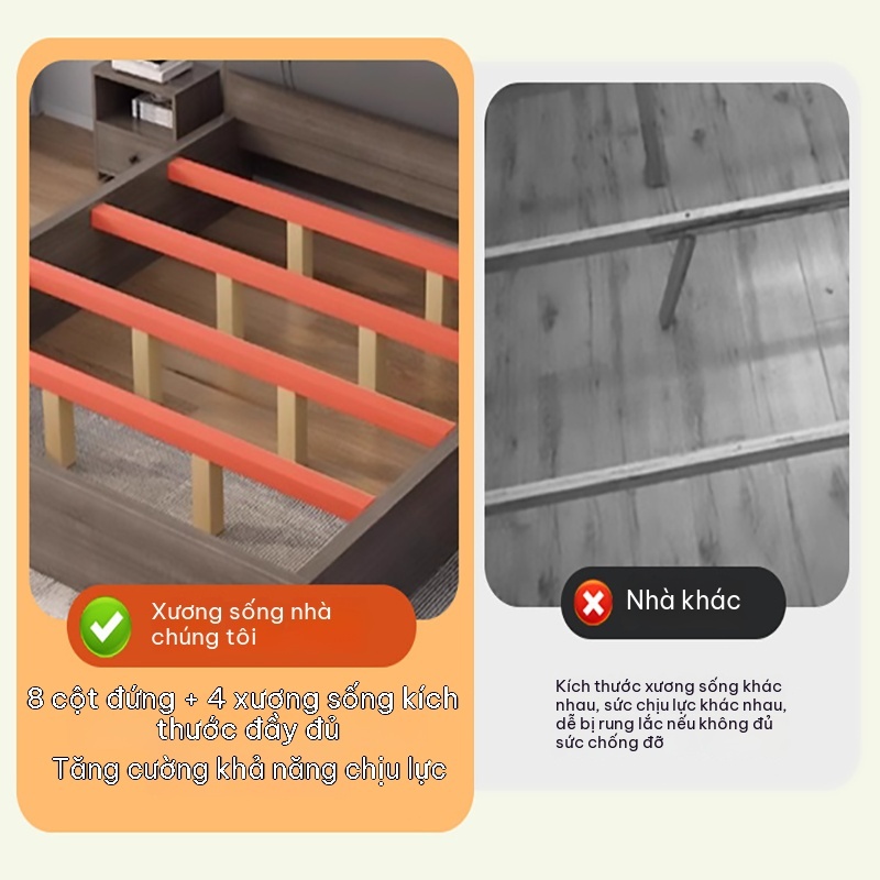 【Giá rẻ bất ngờ】Giường Ngủ Pallet Hộp Gỗ Thông Nhập Khẩu Chống Mốc gấp gọn nhiều kích thước Cao 30cm