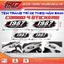 COMBO 4 STICKER THEO NĂM SINH - DÁN ĐA VỊ TRÍ - SIÊU ĐẸP - SIÊU NÉT - CÁ TÍNH