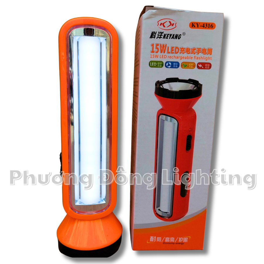 Đèn Pin 2 Trong 1 MW 4316 và 9970 Đa năng siêu sáng - Giao màu ngẫu nhiên
