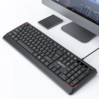 Combo Bàn Phím MAKTO AK-320 Và Chuột MAKTO M1, Bộ Sản Phẩm Chơi Game, Văn Phòng, Độ Nhạy Cao