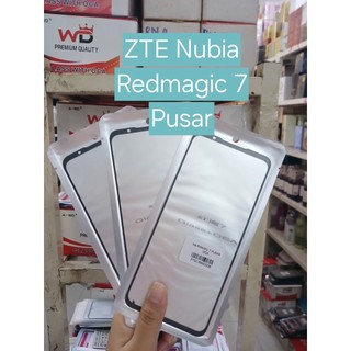 Kính ép ZTE Nubia Redmagic 7 pusar có keo, kính oca zte nubia redmagic 7 pusar, kính oca liền keo NX679J