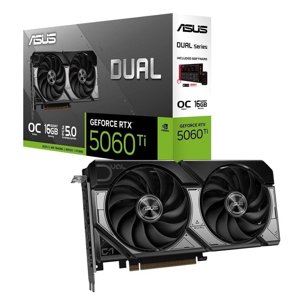 [FullVat CITY COM] Card màn hình NVIDIA GeForce RTX 5060 Ti ASUS Dual OC | 16GB GDDR7 | BigBuy360 - bigbuy360.vn