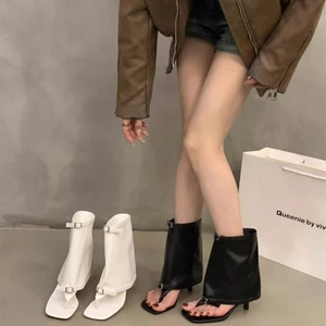Giày Sandal Cao Gót Mũi Nhọn Kiểu Dáng Mùa Hè Mới 2026 Sang Chảnh