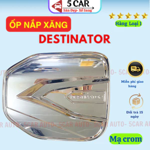 Ốp Nắp Bình Xăng Mitsubishi Destinator - Mạ Crom Cao Cấp – Chống Gỉ, Dễ Lắp Đặt - Phụ kiên trang trí xe