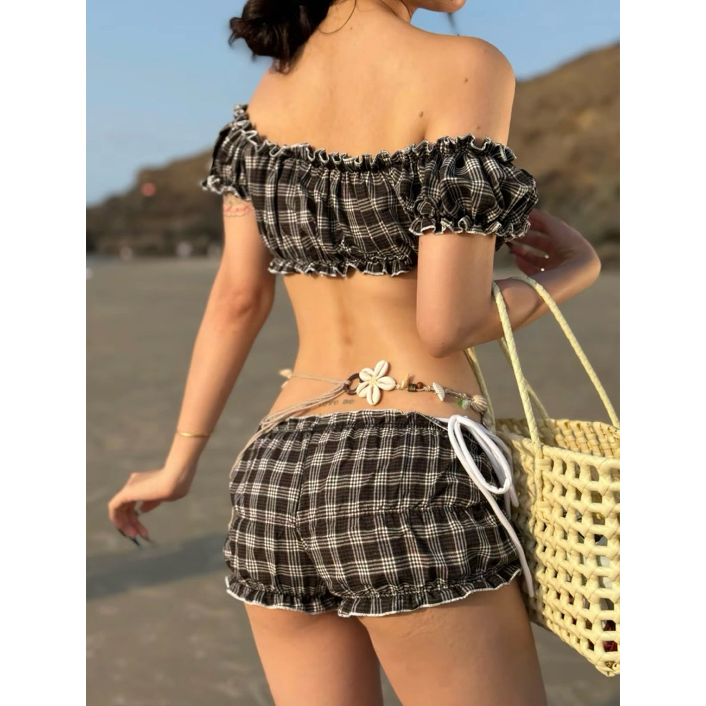 Vòng Eo Dây Eo Đi Biển Vỏ Ốc Hoa CAMIEL QUEMEO thiết kế riêng kết hợp bikini hoặc váy quần