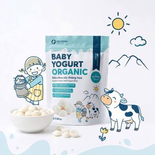 Sữa chua sấy thăng hoa hữu cơ Mục Đồng - Khuyến mại mua 3 tặng 1