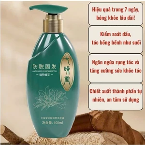 Dầu Gội Chiết Xuất Gừng Cao Cấp Kích Thích Mọc Tóc Ngăn Ngừa Tóc Gãy Rụng Giúp Mái Tóc Của Bạn Bồng Bềnh Mềm Mại