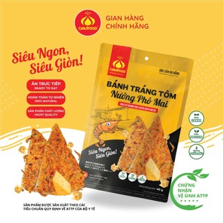 Combo 3 gói bánh tráng ăn vặt Davifood - Bánh trang tôm nướng bơ tỏi, tôm phô mai, rong biển, mựt một nắng, chà bông bò