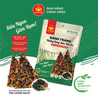 Combo 3 gói bánh tráng ăn vặt Davifood - Bánh trang tôm nướng bơ tỏi, tôm phô mai, rong biển, mựt một nắng, chà bông bò