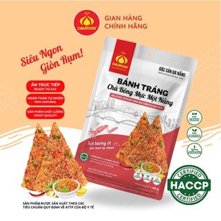 Combo 3 gói bánh tráng ăn vặt Davifood - Bánh trang tôm nướng bơ tỏi, tôm phô mai, rong biển, mựt một nắng, chà bông bò