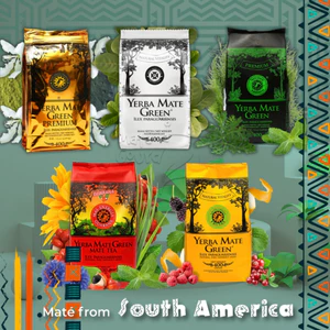 {Full} 5 Vị Trà Yerba MATE GREEN Nam Mỹ Cao Cấp - Tươi Mát, Giàu Năng Lượng