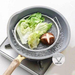 Bộ Khay Lọc Dầu Chiên Rán Inox Cao Cấp, Rổ Lưới Thoát Dầu Nhanh, Dùng Chiên Khoai Gà Tiện Lợi, Tặng Kèm Kẹp Gắp